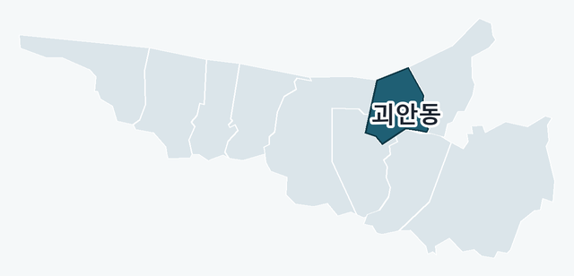 부천시 소사구 괴안동 위치 — 부천시 소사구 행정동 경계 지도