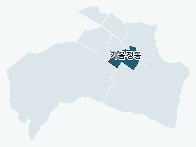 창원시 성산구 가음정동 위치 — 창원시 성산구 행정동 경계 지도