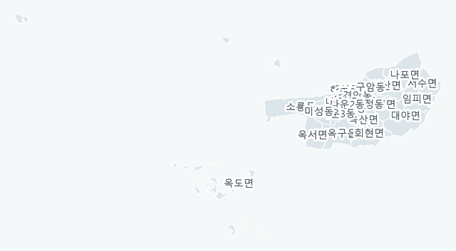 군산시 행정동 경계 지도